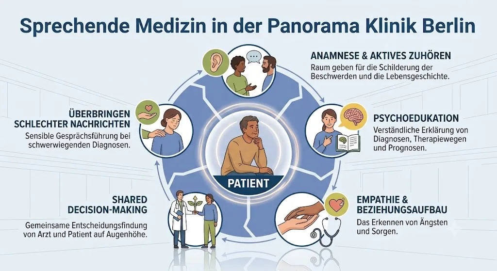 Das Konzept der sprechenden Medizin nach v. Weizsäcker im Überblick mit dem Patienten im Mittelpunkt
